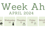 The week ahead_8-14 April